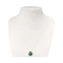 Jewelry - 925 Silver Necklaces Green Aventurine Pierced Stone A 14mm - ARABESK