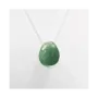 Jewelry - 925 Silver Necklaces Green Aventurine Pierced Stone A 14mm - ARABESK