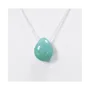Jewelry - 925 Silver Necklaces Pierced Stone Amazonite AA 14mm - ARABESK