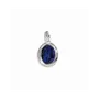 Jewelry - 925 Silver Oval Pendant Lapis Lazuli AA 13mm - ARABESK