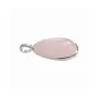 Bijoux - Pendentif Goutte Argent 925 Quartz Rose AA 23.5mm - ARABESK