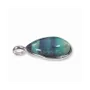 Jewelry - 925 Silver Drop Pendant Fluorite AA 23.5mm - ARABESK