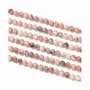 Bijoux - Opale Rose perles 6mm sur fil 40cm - ARABESK