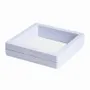 Jewelry - White Frame Box for Jewelry 9cm x10 - ARABESK