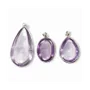 Bijoux - Pendentif Argent 925 Amethyste AAA  3 pièces 17.08g - ARABESK