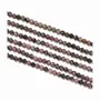 Jewelry - Faceted Rhodonite A 3mm beads on 40cm wire - ARABESK