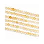 Jewelry - Faceted Natural Citrine A 3mm beads on 40cm wire - ARABESK