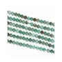 Jewelry - Faceted Chrysocolla A 3mm beads on 40cm wire - ARABESK
