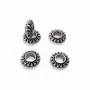 Jewelry - Spacer charm beads Silver Rondelle 7mm x100 - ARABESK