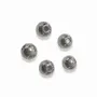 Jewelry - Silver Stainless Steel Ball Spacer Charm Beads 3mm x100 - ARABESK