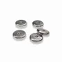Jewelry - Silver Stainless Steel Rondelle Spacer Charm Beads 8mm x100 - ARABESK