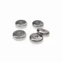 Jewelry - Silver Stainless Steel Rondelle Spacer Charm Beads 6mm x100 - ARABESK