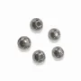 Jewelry - Silver Stainless Steel Ball Spacer Charm Beads 8mm x100 - ARABESK