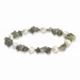 Bracelets - Baroque Labradorite AA Bracelet and 5-8mm Chip Beads - ARABESK
