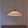 Hanging lights - CIM pendant lamp shade of 90cm in cottonet - LUXCAMBRA