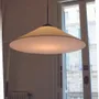 Hanging lights - CIM pendant lamp shade of 90cm in cottonet - LUXCAMBRA