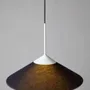 Hanging lights - CIM pendant lamp shade of 90cm in cottonet - LUXCAMBRA