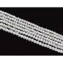 Bijoux - Pierre de Lune Blanche Facettée AA perles 3mm sur fil 40cm - ARABESK
