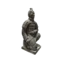 Sculptures, statuettes and miniatures - Black Kneeling Archer Statue in Terracotta 35cm - ARABESK