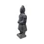 Sculptures, statuettes and miniatures - Black Terracotta Warrior Statue 12cm - ARABESK