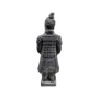 Sculptures, statuettes and miniatures - Black Terracotta Warrior Statue 12cm - ARABESK