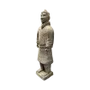 Sculptures, statuettes and miniatures - Black Terracotta Warrior Statue 25cm - ARABESK