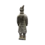 Sculptures, statuettes and miniatures - Black Terracotta Warrior Statue 25cm - ARABESK