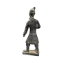 Sculptures, statuettes et miniatures - Statue Noire Guerrier d'Infanterie en Terracotta 35cm - ARABESK