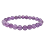 Bracelets - Clear Amethyst Bracelet A 8-9mm beads - ARABESK