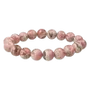 Bracelets - Argentine Rhodochrosite bracelet A 12mm beads - ARABESK