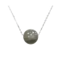 Jewelry - 925 Silver Necklace Labradorite Stone A+ Ball 12mm - ARABESK