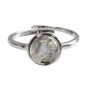 Jewelry - 925 Silver Ring Adjustable Round Labradorite A+ 8mm - ARABESK