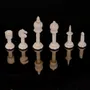 Gifts - Mother of Pearl and Olive Wood Backgammon & Chess Board Set - MAISON ROSHI - LUXURY ENTERTAINMENT CABINETS