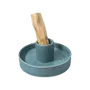 Senteurs - Porte Encens Céramique Bleu pour Palo Santo 10.50cm - ARABESK