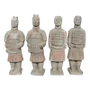 Sculptures, statuettes and miniatures - Antique Colorful Statue in Terracotta Warrior Mix 16cm x 4 pcs - ARABESK
