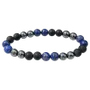 Bracelets - Lapis Lazuli Hematite Onyx mate A 8mm pearls bracelacet - ARABESK