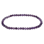 Bracelets - Bracelet Améthyste A perles 4mm - ARABESK