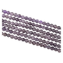 Bijoux - Amethyste perles 4mm sur fil 40cm - ARABESK
