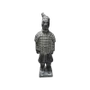 Sculptures, statuettes et miniatures - Statue Noire en Terracotta Guerrier 25cm - ARABESK