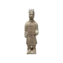 Sculptures, statuettes et miniatures - Statue Colorée Antique Guerriers avec Armure en Terracotta  26cm - ARABESK