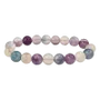Bracelets - Multicolored Fluorite bracelet AA beads 10mm - ARABESK