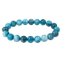 Bracelets - Blue Apatite Bracelet A beads 10mm - ARABESK
