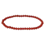 Bracelets - Red Agate Bracelet A beads 4mm - ARABESK