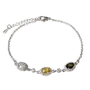 Bracelets - Bracelet Tourmaline Multicolore Ovale en Cuivre 20cm - ARABESK