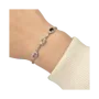 Bracelets - Bracelet Tourmaline Multicolore Ovale en Cuivre 20cm - ARABESK