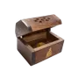 Scents - Incense Holder Box Sheesham Wood Buddha 8cm x4 - ARABESK