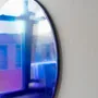 Unique pieces - Paradigm Wall Decoration by Courtney Kinnare, Blue Ultramarine Mirror - TULESTE FACTORY