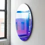 Unique pieces - Paradigm Wall Decoration by Courtney Kinnare, Blue Ultramarine Mirror - TULESTE FACTORY