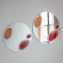 Decorative objects - Gumdrop Mirror Wall Decoration by Courtney Kinnare, Abstract Art Mirro - TULESTE FACTORY