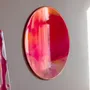 Objets de décoration - Décoration murale Amour par Courtney Kinnare, miroir multicolore rose - TULESTE FACTORY